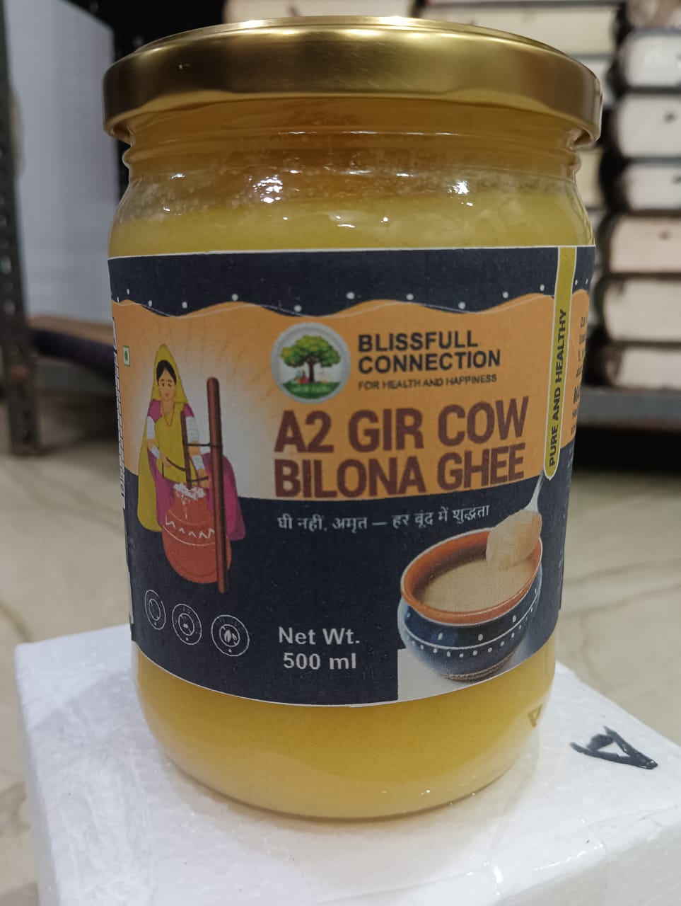 A2 GIR COW BILONA GHEE