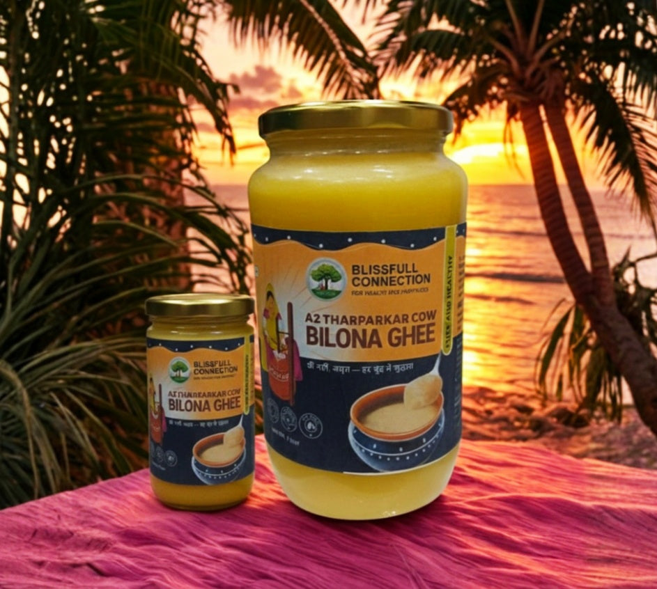 A2 Tharparkar Cow Bilona Ghee - 1 LITRE